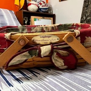 Longaberger 2000 woven memories basket